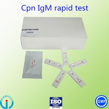 CE certification Chlamydia pneumoniae rapid test kit / Cpn rapid test kit