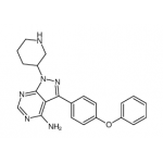 3-(4-phenoxyphenyl)-1-(3-piperidyl)pyrazolo[3,4-d]pyrimidin-4-amine