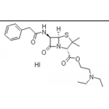 diethyl(2-(6-(2-phenylacetamido)penicillanoyloxy)ethyl)ammonium iodide