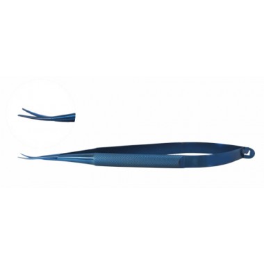 Castroviejo Corneal Scissors,Blunt tips, 115mm length.