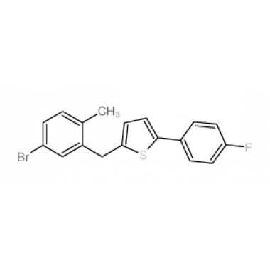 2-(5-bromo-2-methylbenzyl)-5-(4-fluorophenyl)thiophene