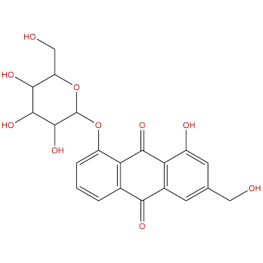 Aloe-emodin-8-O-beta-D-glucopyranoside