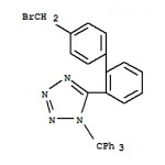 n-(triphenylmethyl)-5-(4'-bromomethylbiphenyl-2-yl-)terazole