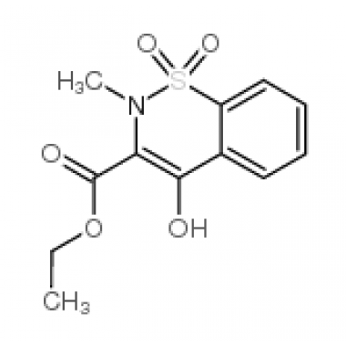 4-HYDROXY, 2-METHYL, 2H,1,2-BENZOTHIAZINE CARBOXYLIC ACID ETHYL ESTER-1,1-DIOXIDE