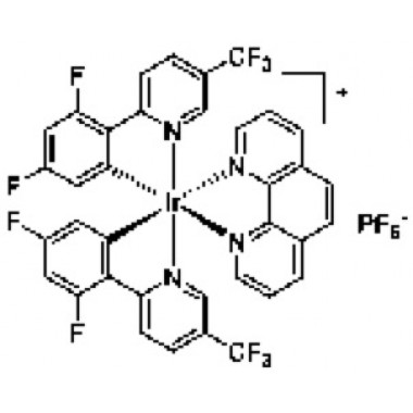 Bis [2- (2,4-difluorophenyl) -5-trifluoromethylpyridine] [1,10-phenanthroline] iridium hexafluorophosphate