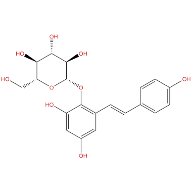 2,3,5,4'-Tetrahydroxyl-diphenylethylene-2-O-beta-D-glucoside