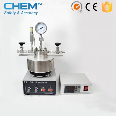 Autoclave chemical stainless steel batch lab reactor