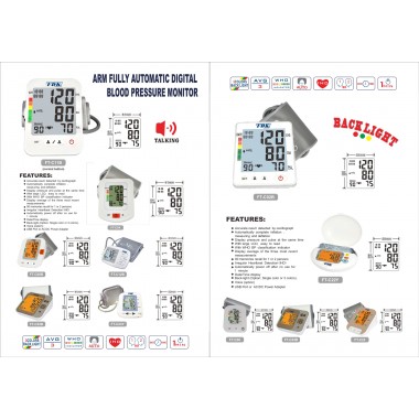 FDA510k and CE0598 Arm Blood Pressure Monitor