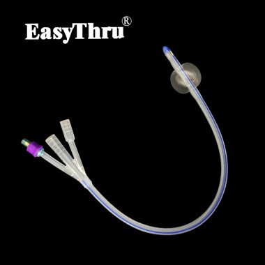 Silicone Double Foley Catheter