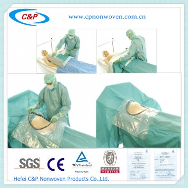 Disposable Caesarean Drape Pack Caesarean Kit with EO Sterile