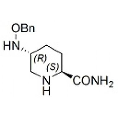 (2S,5R)-5-[(benzyloxy)amino]piperidine-2-carboxamide