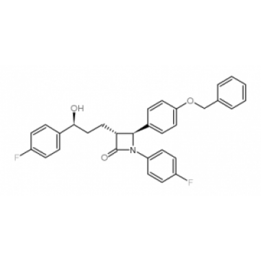 1-(4-fluorophenyl)-3-[(3S)-3-(4-fluorophenyl)-3-hydroxypropyl]-4-[4-(phenylmethoxy)phenyl]-,(3R,4S)-2-Azetidinone