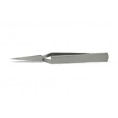 Tweezers #7, 12cm, 0.08x0.04mm Tips, Self-closing