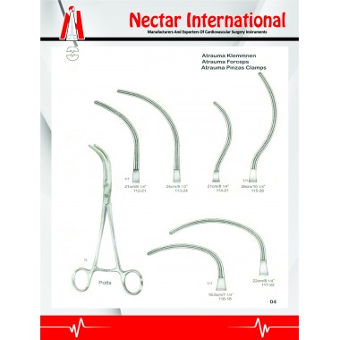 POTTS - ATRAUMA FORCEPS