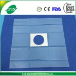 Surgical Minor Procedure fenestrated Drape with Tape