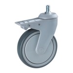 threaded stem medical casters