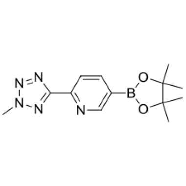 2-(2-Methyl-2H-tetrazol-5-yl)-5-(4,4,5,5-tetraMethyl-1,3,2-dioxaborolan-2-yl)pyridine