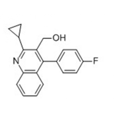 2-Cyclopropyl-4-(4-fluorophenyl)-quinolyl-3-methanol