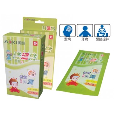 Children cooling paste