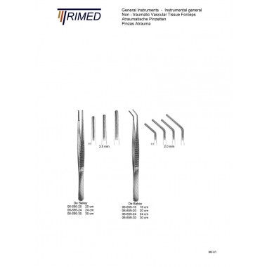 Non-Traumatic Vascular Tissue Forceps