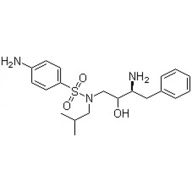 4-Amino-N-[(2R,3S)-3-amino-2-hydroxy-4-phenylbutyl]-N-(2-methylpropyl)benzenesulfonamide