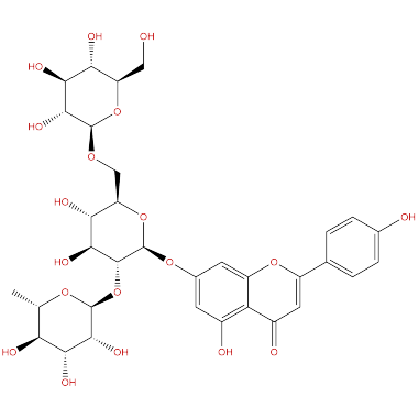 Apigenin-7-O -(2G-rhamnosyl)gentiobioside