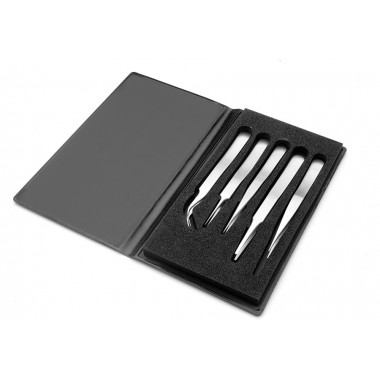 Swiss Tweezers Set, 5 Pieces