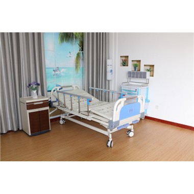 three crank hospital bed