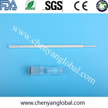 Medical Nylon Flocked Sterile Saliva Sample Collection Kit For Cancer Molecular Testing