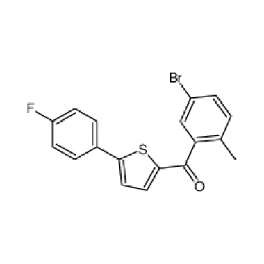 (5-bromo-2-methylphenyl)(5-(4-fluorophenyl)thiophen-2-yl)methanone