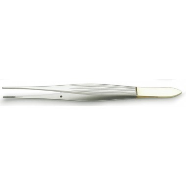 Dressing Forceps,15.5cm, Straight, Serrated,