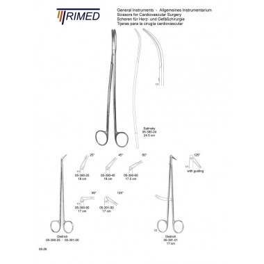 Scissors for Cardiovascular Surgery