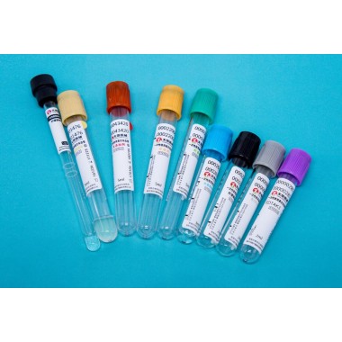 Disposable vacuum blood collection tube