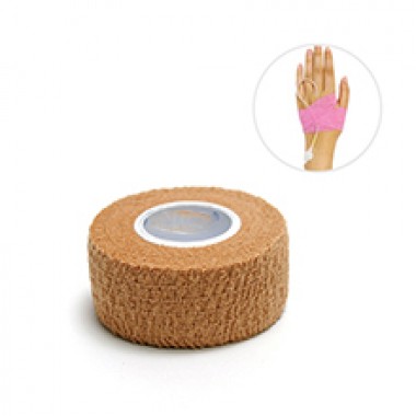 Breathable Cotton  2.5cm*4.5m Medical Indwelling Needle cohesive bandage