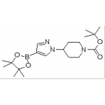 tert-Butyl 4-[4-(4,4,5,5-tetramethyl-1,3,2-dioxaborolan-2-yl)-1H-pyrazol-1-yl]piperidine-1-carboxylate