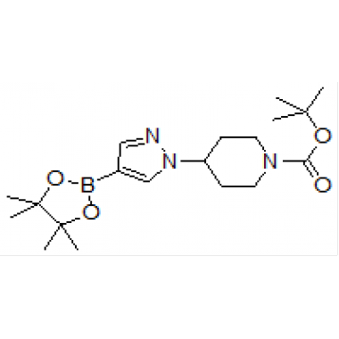 tert-Butyl 4-[4-(4,4,5,5-tetramethyl-1,3,2-dioxaborolan-2-yl)-1H-pyrazol-1-yl]piperidine-1-carboxylate