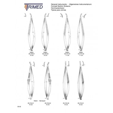 Corneal Section Scissors