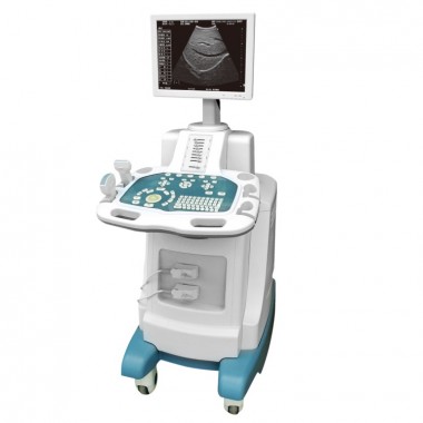 New Trolley B Ultrasound Animal Human Double Used