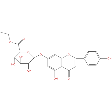 Apigenin-7-O-glucuronide-6'-ethyl ester