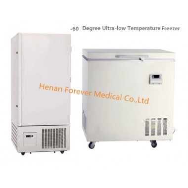 -60 Degree Upright Style LED Digital Display Deep Cooling Freezer