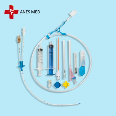 Medical Double Lumen Central Venous Catheter