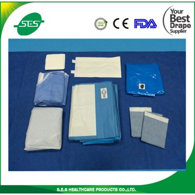 AAMI Level 4 Standard Laparoscopy Surgical Pack, Laparotomy Pack