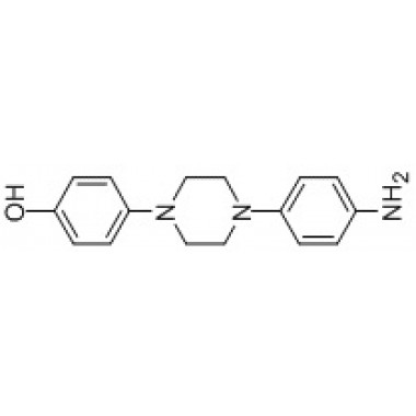 1-(4-Aminophenyl)-4-(4-hydroxyphenyl)piperazine