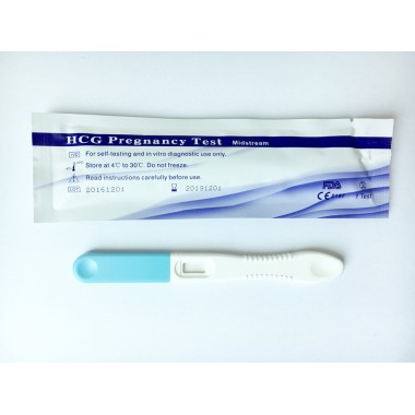 DA/CE approval HCG Pregnancy test Midstream(colloidal gold method)