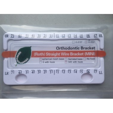 Best Seller Metal Bondable Mini Roth Orthodontic Azdent Dental Brackets