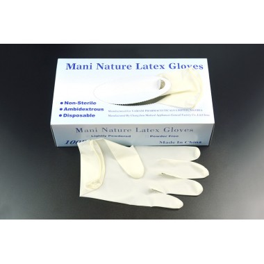 LATEX GLOVES LATEX EXAMINATION GLOVES