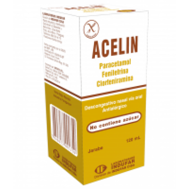 ACELIN JARABE X 120 ML.