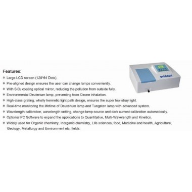 BK-UV1000/BK-V1000/BK-UV1200/BK-V1200 UV/VIS SPECTROPHOTOMETER