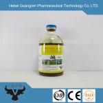 Hot sale China made cattle/cow/sheep medicine closantel 10% ivermectin 1%