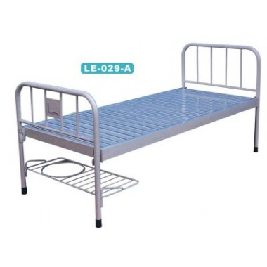 Tube bedside steel lathing flat bed